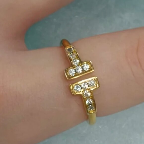Tiffany & Co. Diamond Wire Ring - Picture 5 of 5